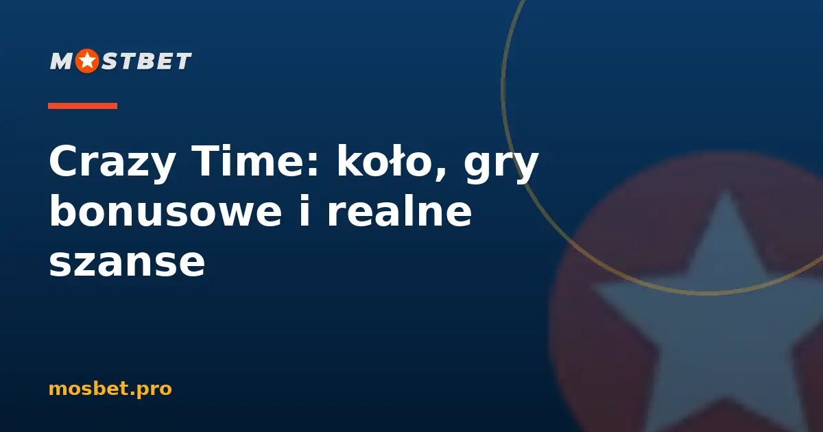Koło Crazy Time w kasynie na żywo