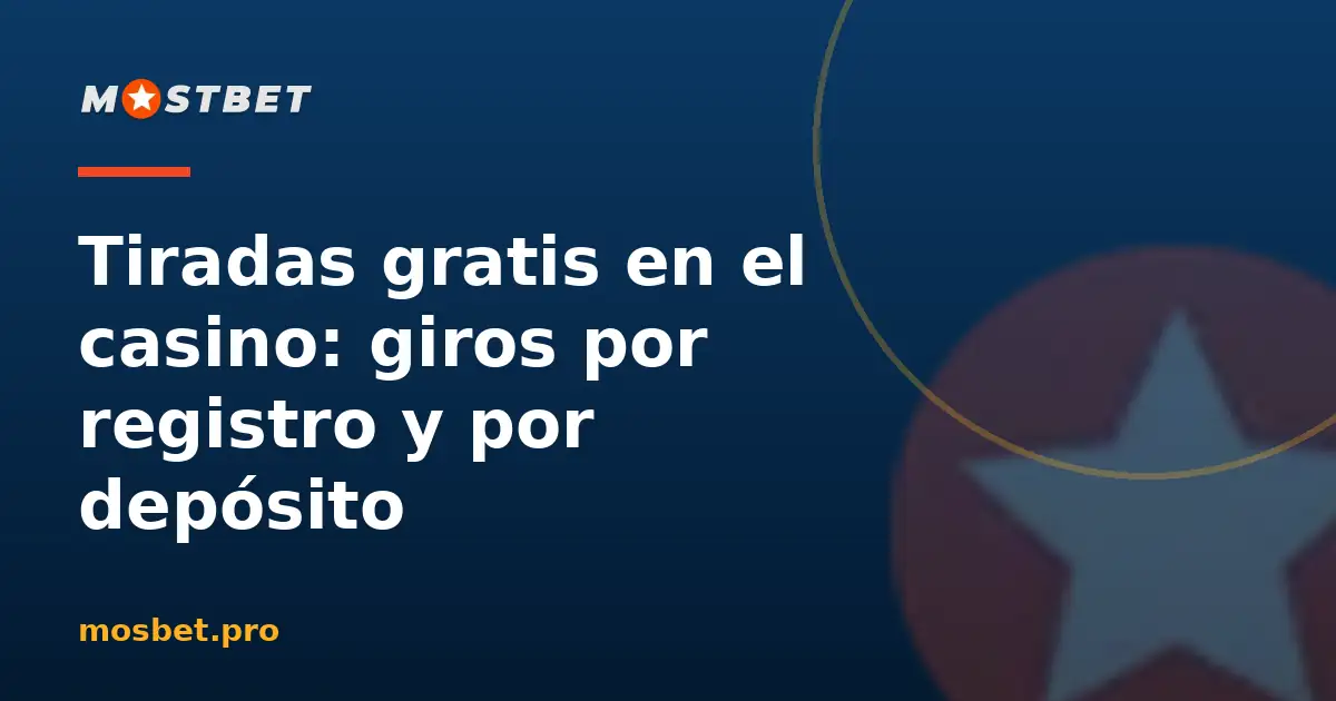 Tiradas gratis y giros gratis en el casino online