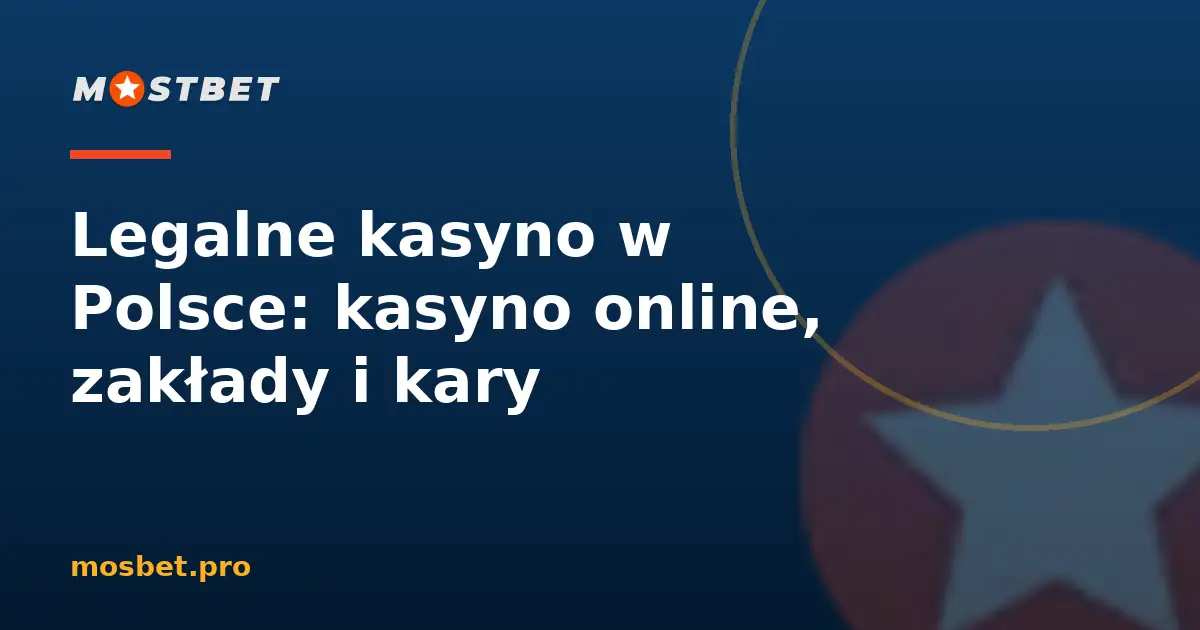 Legalne kasyno online w Polsce — przepisy ustawy hazardowej