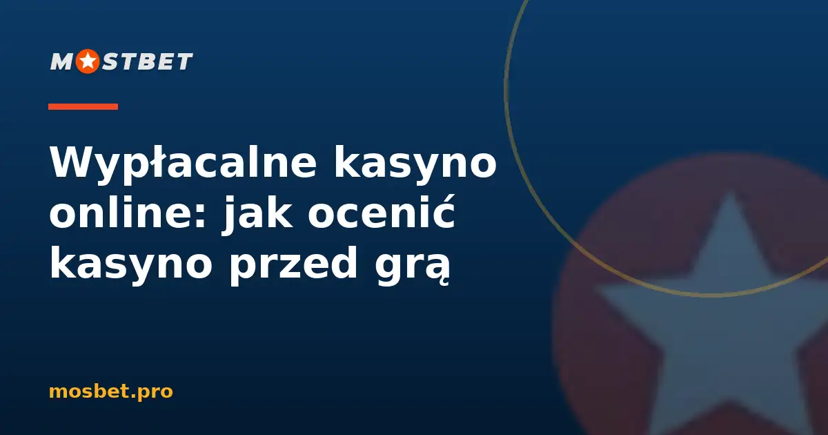Wypłacalne kasyna internetowe — jak sprawdzić kasyno online
